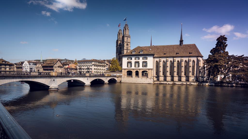 Lake Side Location Bellevue Zürich Buitenkant foto