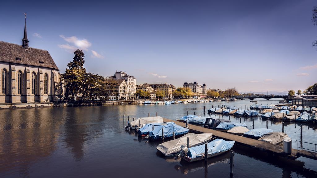 Lake Side Location Bellevue Zürich Buitenkant foto