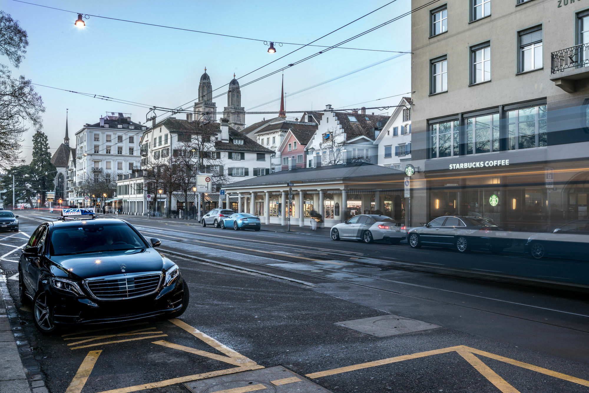 Lake Side Location Bellevue Zürich Buitenkant foto